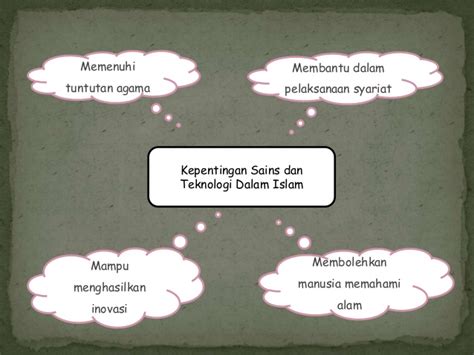 Umat islam sejauh ini memandang sains dan teknologi sebagai barang sekunder, dan menempatkannya di posisi pinggiran. Teknologi Genetik Dalam Islam