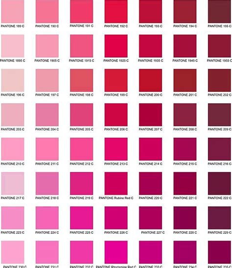 For The Rose Pantone Rubine Red C Or Pantone 214 C Pantone Color