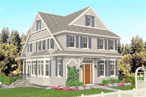 Plan 654006kna Exclusive Shingle House Plan With Rooftop Deck