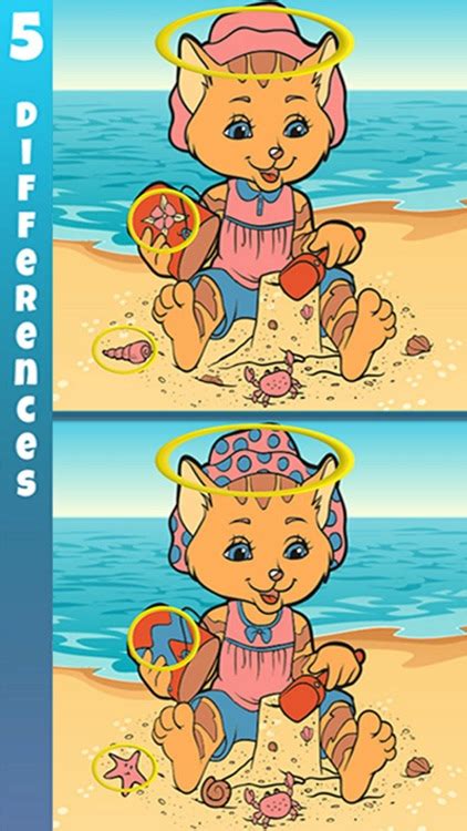 Spot The Differences Puzzle Game 2 Coloring Book By Valenapps