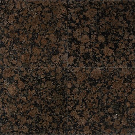 Baltic Brown 12x12 Polished Granite Tile