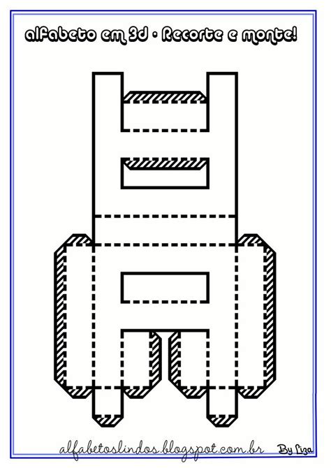Visite A Galeria De Alfabetos Clicando Aqui Moldes De Letras Letras
