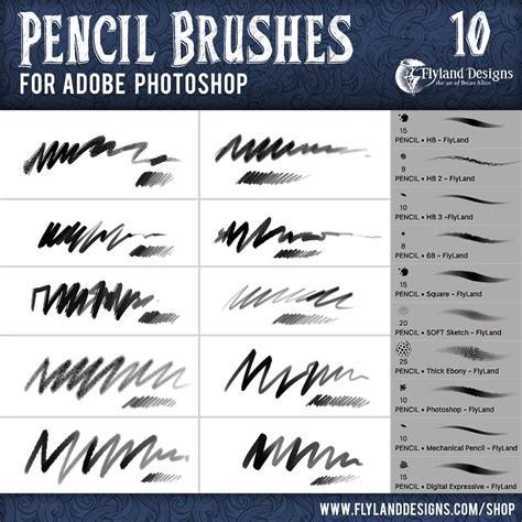 Custom Adobe Photoshop Brushes By Freelance Artist Brian Allen