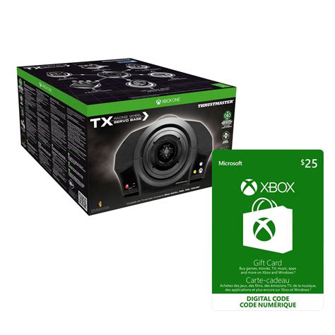 Maybe you would like to learn more about one of these? Thrusmaster TX Servo Base with Xbox Live Gift Card $25 CAD Digital Download | Walmart Canada