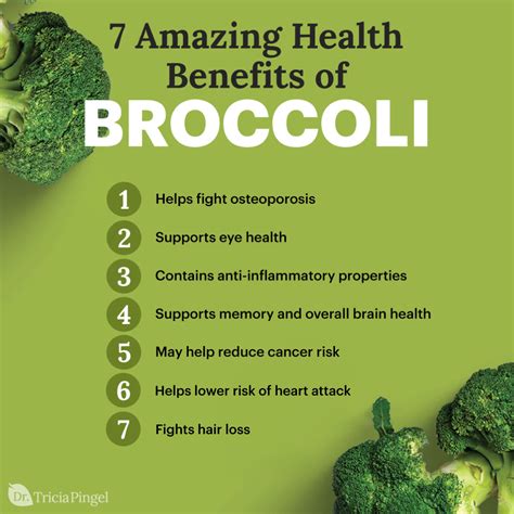 7 Broccoli Benefits Dr Pingel