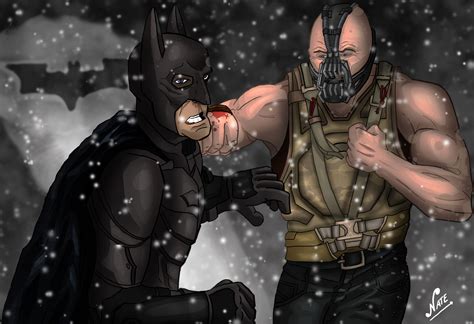 Batman Vs Bane By Roughhead On Newgrounds