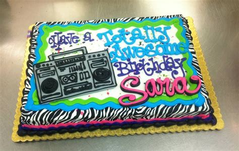 Totally Awesome Birthday Sheet Cake By Stephanie Dillon Ls1 Hy Vee
