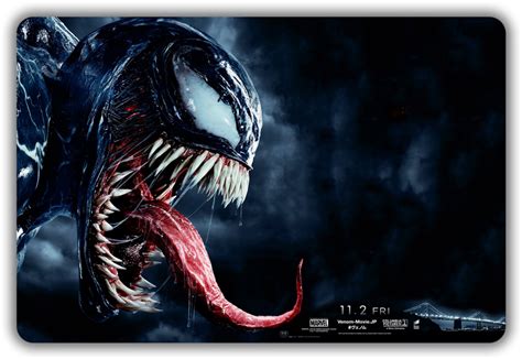 Download Venom Premiere Venom 2018 Poster Png Image With No