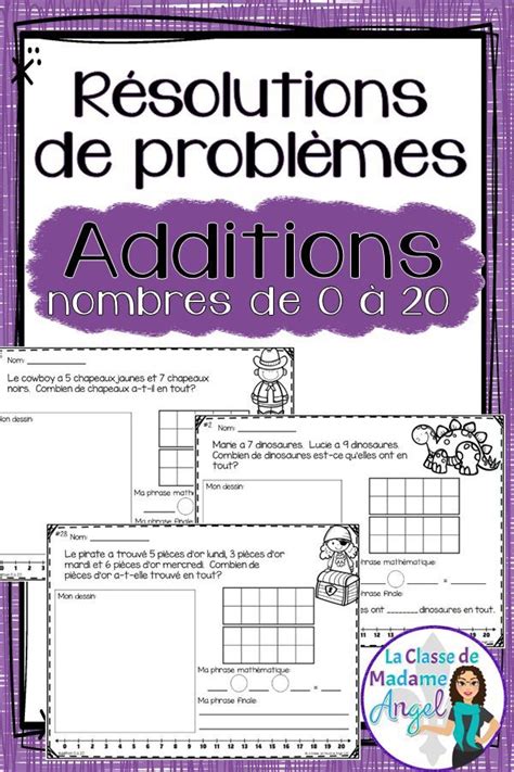 Your French Students Will Be Engaged As They Work To Solve Math