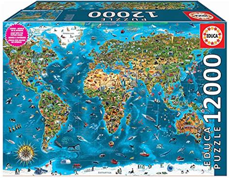 Educa Xxl Puzzle Il Giro Puzzle Più Grande Del Mondo 42000 Pezzi