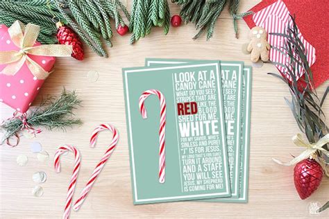 Here is the famous poem about the candy cane that points back to jesus as the meaning of christmas. Candy Cane Poem Printable - Live Laugh Rowe