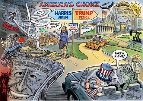 how ben garrison sees the choice on election day