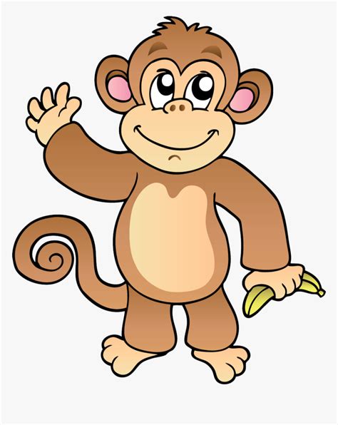 Monkey Png Transparent Images Png Only Cartoon Monkey Clipart Png