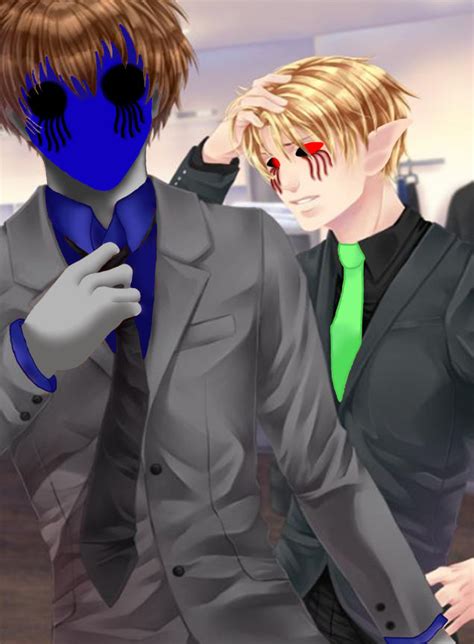 Eyeless Jack And Ben Drowned My Creepy Love By Lullabyblueart On