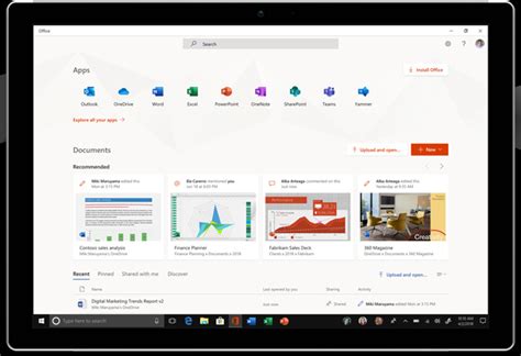 Microsoft Launched A New Office 10 Application For Windows 10 On The