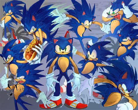 Sonic The Sketchhog Background By Dreadgabe On Deviantart