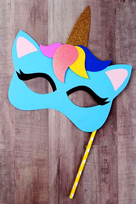 These Unicorn Masks Would Make Awesome Party Favours And Work Well As