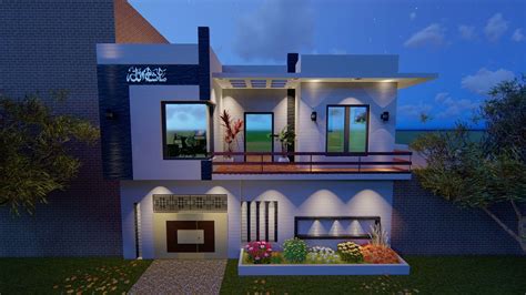 Villa Front Elevation New Design Youtube