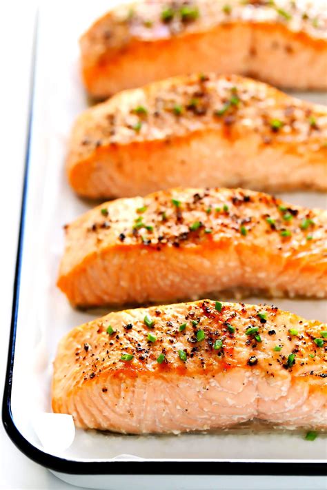 Recipe For Salmon Fillets Oven Baked Salmon With Garlic Recipe A Hot Oven Can Produce Tender