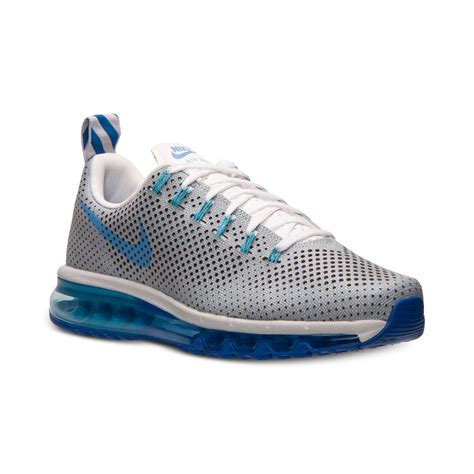 Nike Mens Air Max Motion Running Sneakers From Finish Line In Blue For