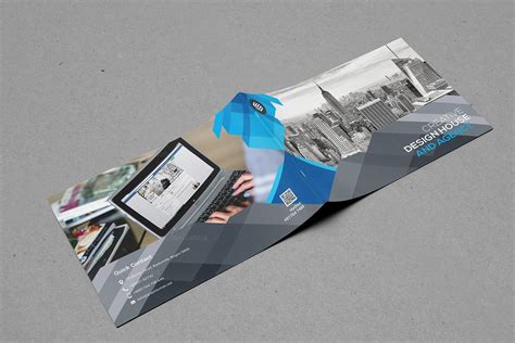 This brochure template will help you to this indesign template has been designed to ensure its layout is as multifunctional as possible. Landscape Bifold Brochure Template Design 000560 ...