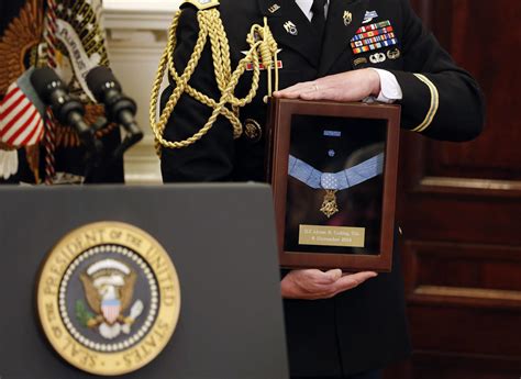Civil War Hero Receives Medal Of Honor Medal Of Honor For Gettysburg