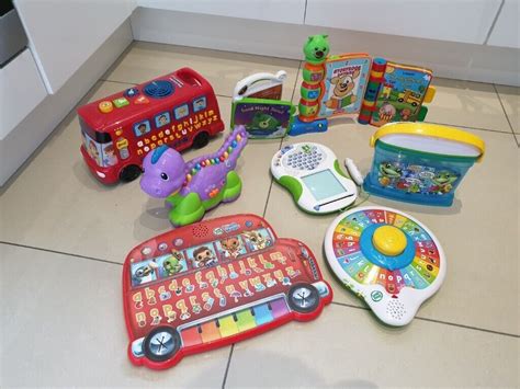 Bundle Of Vtech Leapfrog And Fisher Price Learning Toys In Sale