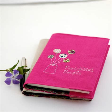 Personalised Floral Notebook By Handmade At Poshyarns