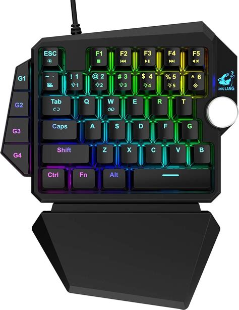 One Handed Rgb Mechanical Gaming Keyboard39 Programmable
