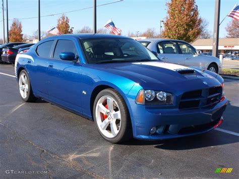 Deep Water Blue Pearl 2009 Dodge Charger Srt 8 Super Bee Exterior Photo