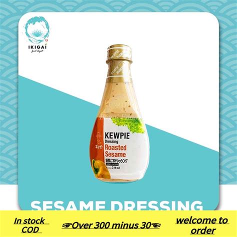 In Stock Cod Kewpie Roasted Sesame Dressing 210ml Shopee Philippines