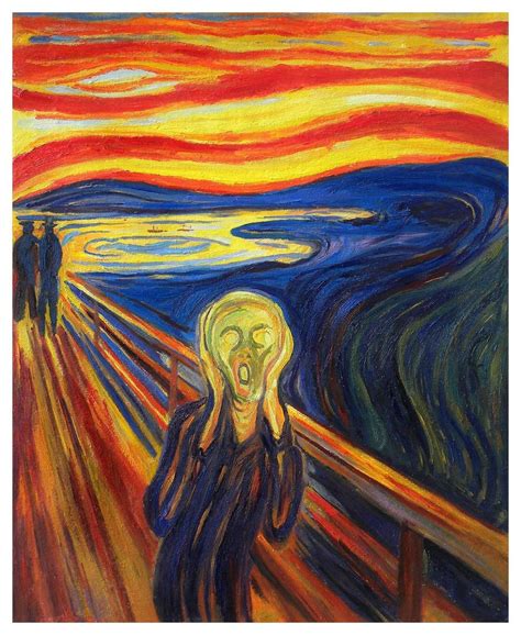 The Scream 1893 Edvard Munch Paintings Scream Art Famous Art Vrogue