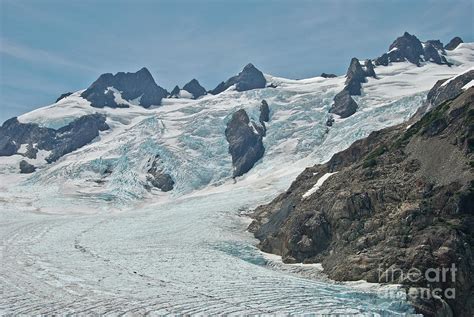 blue glacier on mount olympus in olympic national park 1 photograph by nancy gleason pixels