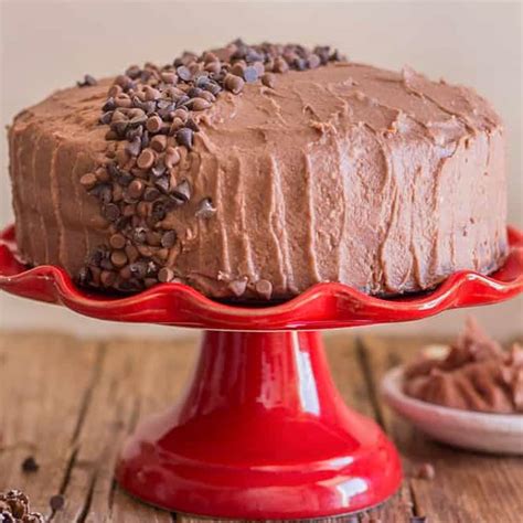 Chocolate Cake With Mocha Frosting Recipe An Italian In My Kitchen