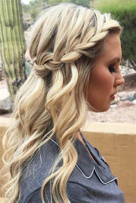 How To Do A Waterfall Braid Step By Step Hair Styles Long Hair Styles Wedding Hairstyles