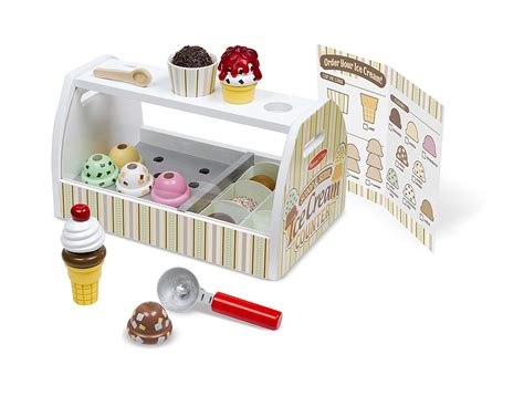 Melissa And Doug Wooden Scoop And Serve Ice Cream Counter Best Offer Toys