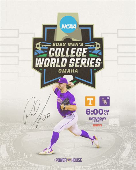 Live Updates Lsu Defeats Tennessee 6 3 In College World Series 2023