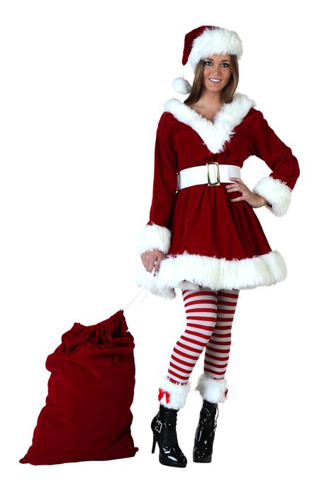 Sexy Santa Helper Costume Christmas Costumes