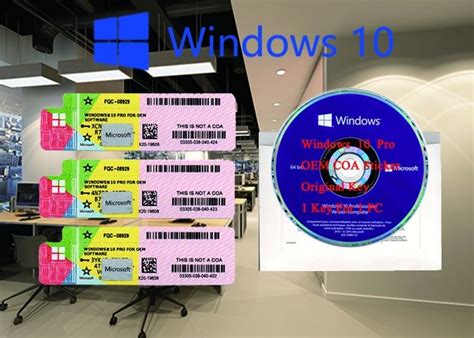 Genuine Windows 10 Pro Coa 32 Bit X 64 Bit Multi Language Fqc 08929