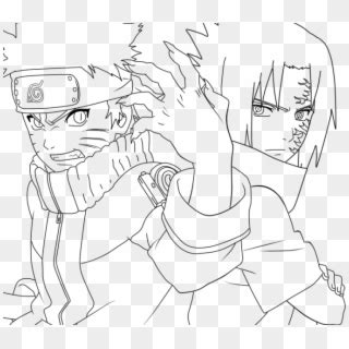 Coloring Pages Of Naruto And Sasuke - Naruto Coloring Pages