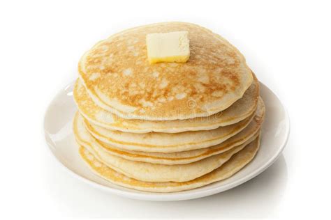 Pile Of Pancakes Stock Image Image Of Flapjacks Checkered 7867045