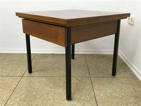 60s 70s Teak Sewing Box Sewing Table Utensilio Coffee Table Mid Century 60s For Sale At 1stdibs