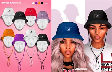 Coolest Bucket Hat Cc For Sims You Ll Love Rocking Snootysims
