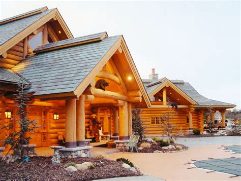 Classic Full Log Homes Log Cabin Builders Custom Handcrafted Log