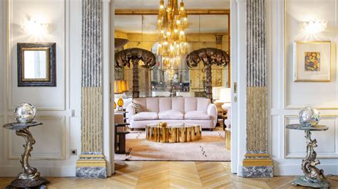 Laissez Vous Inspirer Par Cet Imposant Appartement De Luxe à Paris