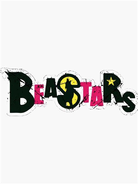 Beastars Logo Classic T Shirt Sticker For Sale By Geraldlinsr