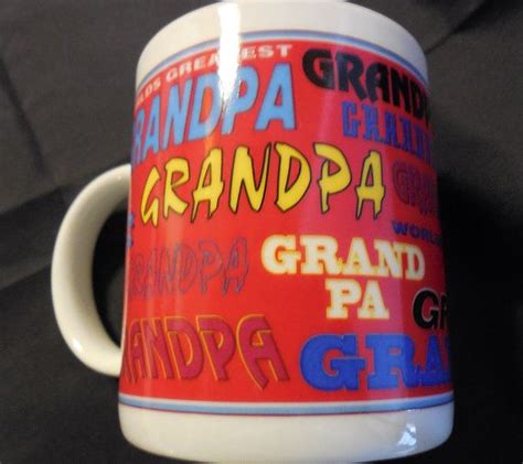 Vintage Grandpa Coffee Cup Coffee Cup Grandpa By Handymanhowto 1050