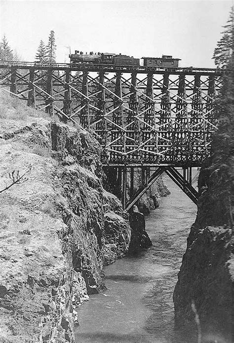 Logging Rairoads Logging Railroads Trestle Bridge Railroad Bridge
