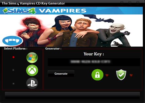 The Sims 4 Vampires Serial Key Activation Code Cd Origin
