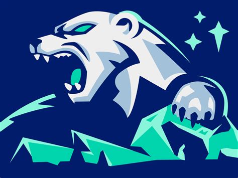 Polar Bear Mascot In 2021 Polar Bear Logo Polar Bear Mascot